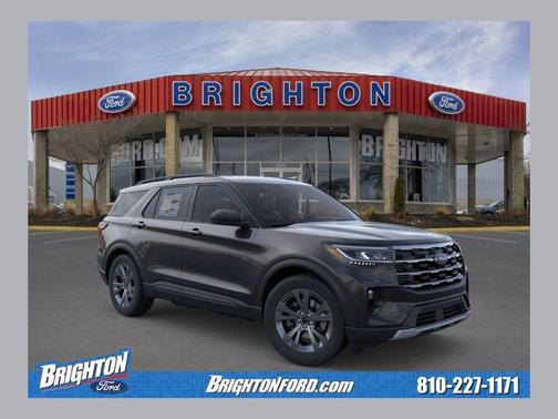 Agate Black Metallic 2026 Ford Explorer Active