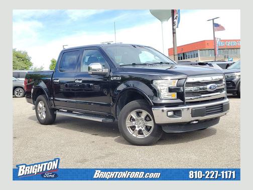 Shadow Black 2016 Ford F-150 Lariat