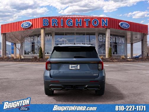 Vapor Blue Metallic 2027 Ford Explorer ST-Line