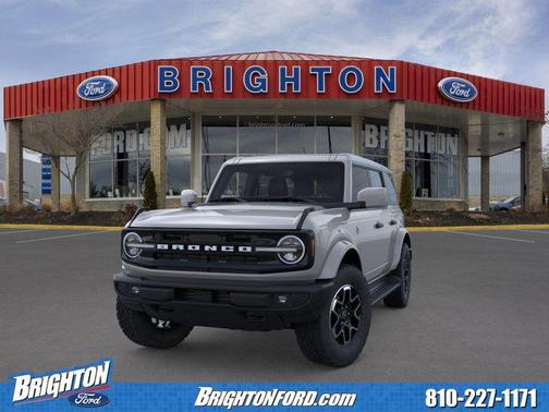 Avalanche Gray 2026 Ford Bronco Outer Banks