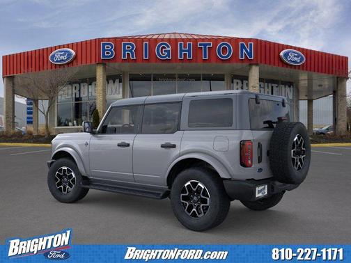 Avalanche Gray 2026 Ford Bronco Outer Banks