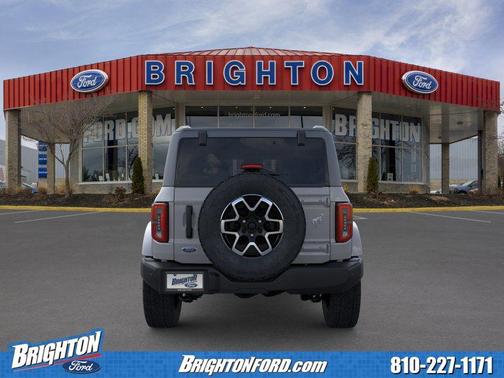 Avalanche Gray 2026 Ford Bronco Outer Banks