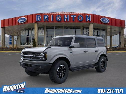 Avalanche Gray 2026 Ford Bronco Outer Banks