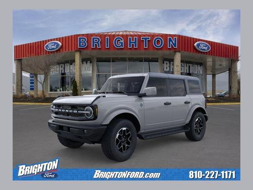 Avalanche Gray 2026 Ford Bronco Outer Banks