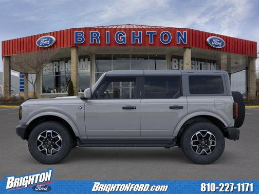 Avalanche Gray 2026 Ford Bronco Outer Banks