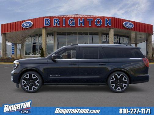Agate Black Metallic 2026 Ford Expedition Max Platinum