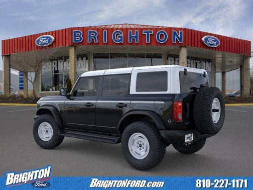 Shadow Black 2026 Ford Bronco Heritage Edition