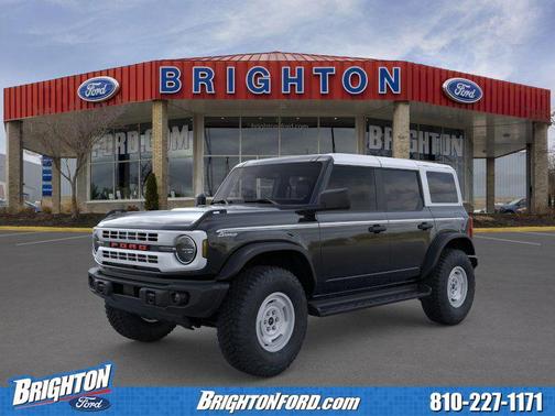 Shadow Black 2026 Ford Bronco Heritage Edition
