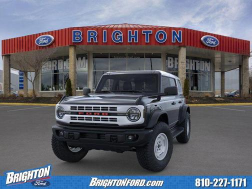 Shadow Black 2026 Ford Bronco Heritage Edition