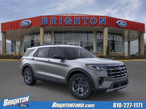 Carbonized Gray Metallic 2026 Ford Explorer Active w/200A Pkg