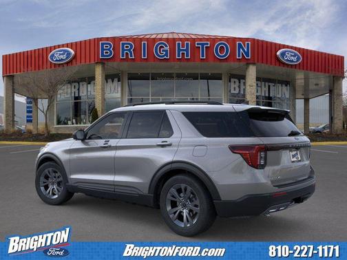 Carbonized Gray Metallic 2026 Ford Explorer Active w/200A Pkg