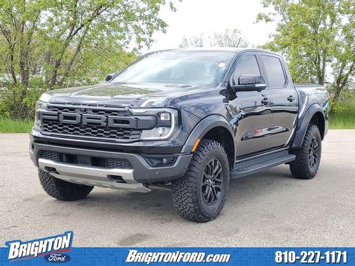 Shadow Black 2024 Ford Ranger Raptor