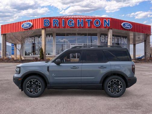 Azure Gray Metallic Tri-Coat 2026 Ford Bronco Sport Outer Banks