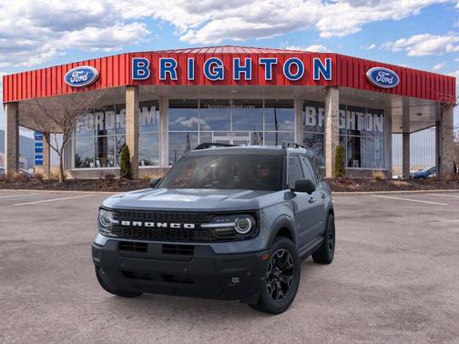 Azure Gray Metallic Tri-Coat 2026 Ford Bronco Sport Outer Banks