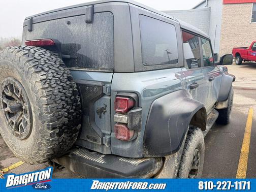 Azure Gray Metallic Tri-Coat 2023 Ford Bronco Raptor