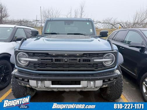 Azure Gray Metallic Tri-Coat 2023 Ford Bronco Raptor
