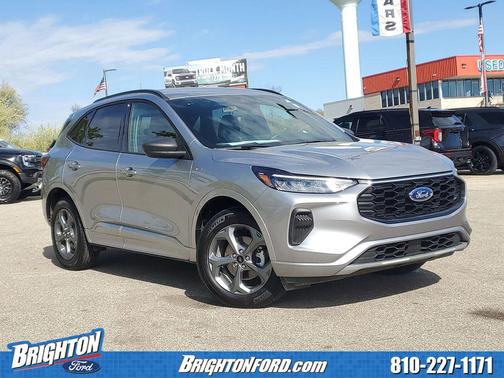 Iconic Silver Metallic 2024 Ford Escape ST-Line