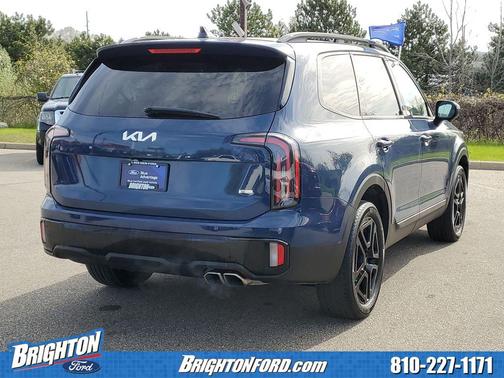 Midnight Lake Blue 2024 Kia Telluride EX X-Line