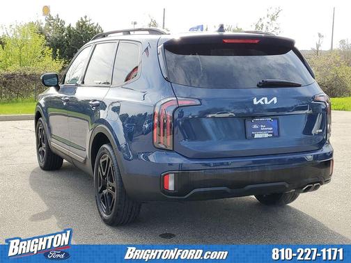 Midnight Lake Blue 2024 Kia Telluride EX X-Line