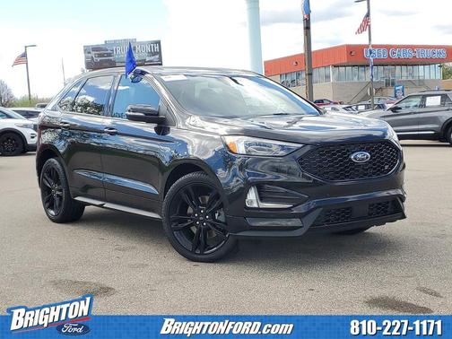 Agate Black 2020 Ford Edge ST
