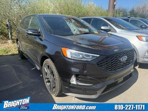 Agate Black 2020 Ford Edge ST