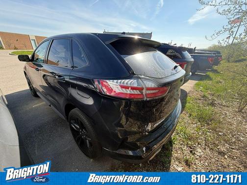 Agate Black 2020 Ford Edge ST