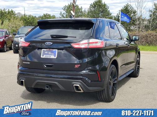 Agate Black 2020 Ford Edge ST