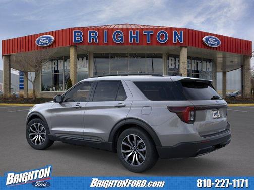 Carbonized Gray Metallic 2026 Ford Explorer ST-Line