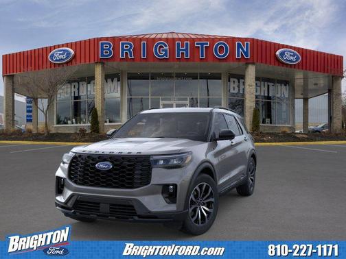 Carbonized Gray Metallic 2026 Ford Explorer ST-Line