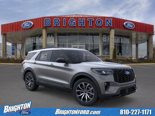 Carbonized Gray Metallic 2026 Ford Explorer ST-Line