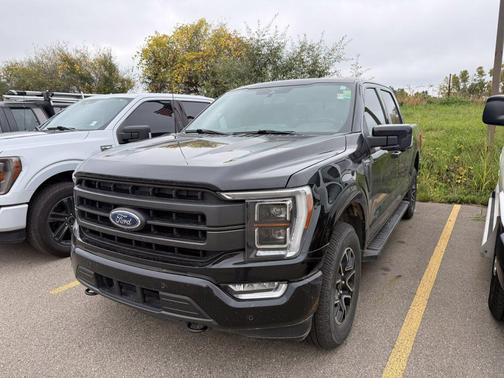 Agate Black Metallic 2022 Ford F-150 Lariat