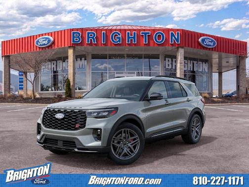 Avalanche Gray 2027 Ford Explorer ST
