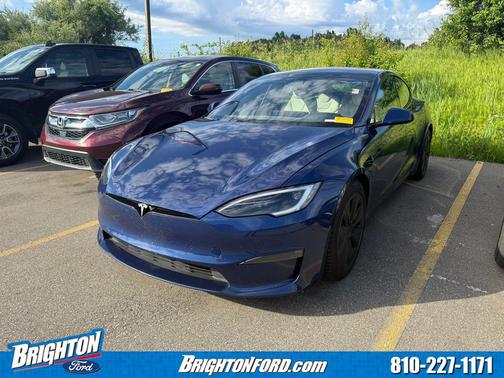 Deep Blue Metallic 2022 Tesla Model S Base
