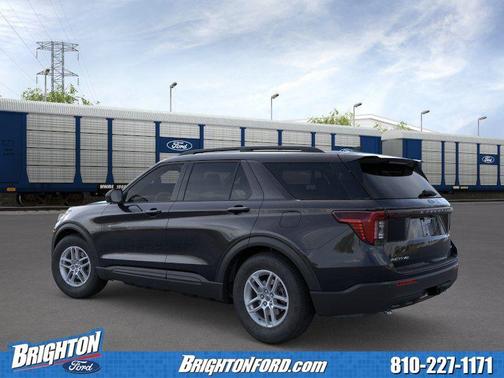 Agate Black Metallic 2026 Ford Explorer Active
