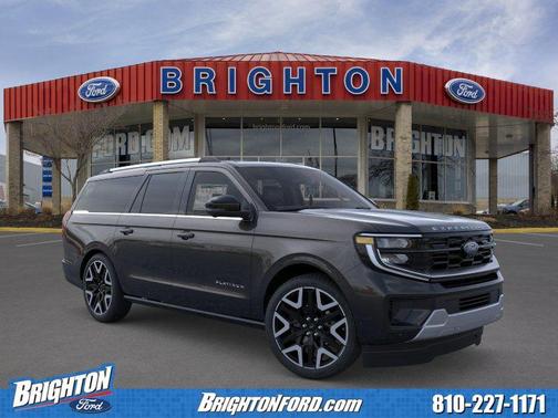 Agate Black Metallic 2026 Ford Expedition Max Platinum