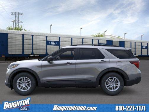 Carbonized Gray Metallic 2026 Ford Explorer Active