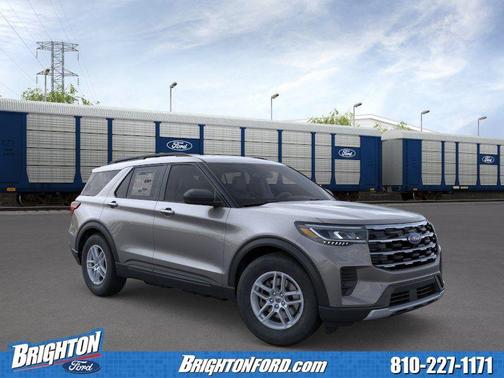 Carbonized Gray Metallic 2026 Ford Explorer Active