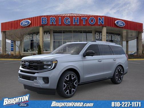 Glacier Gray Metallic Tri-Coat 2026 Ford Expedition Platinum