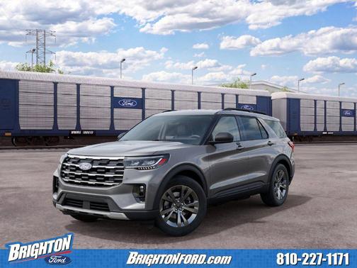 Carbonized Gray Metallic 2027 Ford Explorer Active