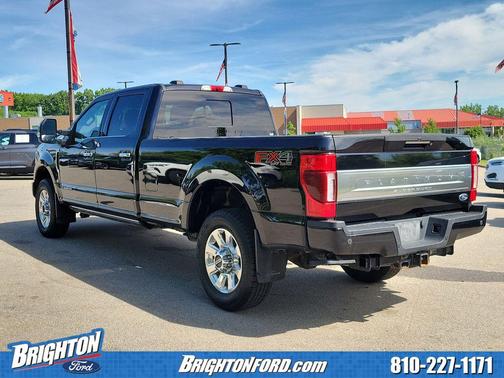 Agate Black Metallic 2021 Ford F-350 Platinum