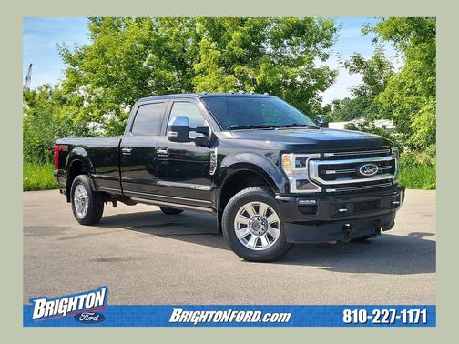Agate Black Metallic 2021 Ford F-350 Platinum