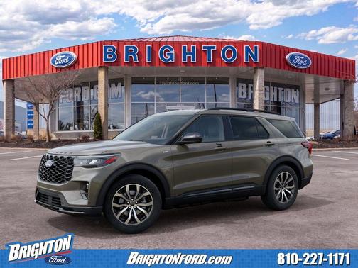 Marsh Gray 2027 Ford Explorer ST-Line