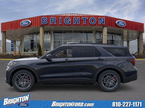 Agate Black Metallic 2026 Ford Explorer ST