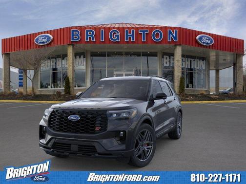 Agate Black Metallic 2026 Ford Explorer ST