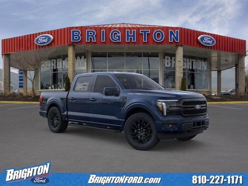 Antimatter Blue Metallic 2026 Ford F-150 Lariat