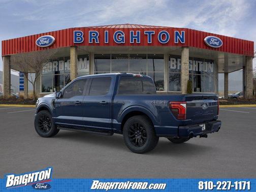 Antimatter Blue Metallic 2026 Ford F-150 Lariat