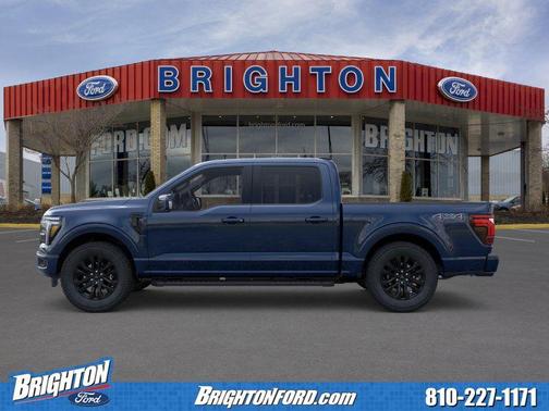 Antimatter Blue Metallic 2026 Ford F-150 Lariat