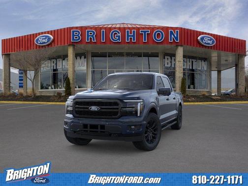Antimatter Blue Metallic 2026 Ford F-150 Lariat