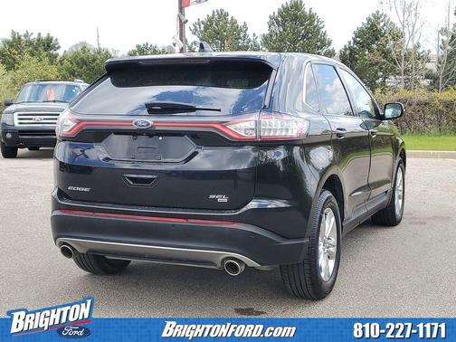 Shadow Black 2016 Ford Edge SEL