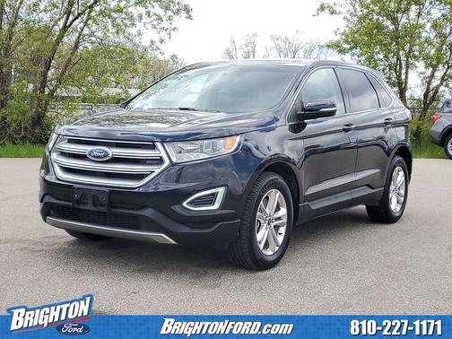 Shadow Black 2016 Ford Edge SEL